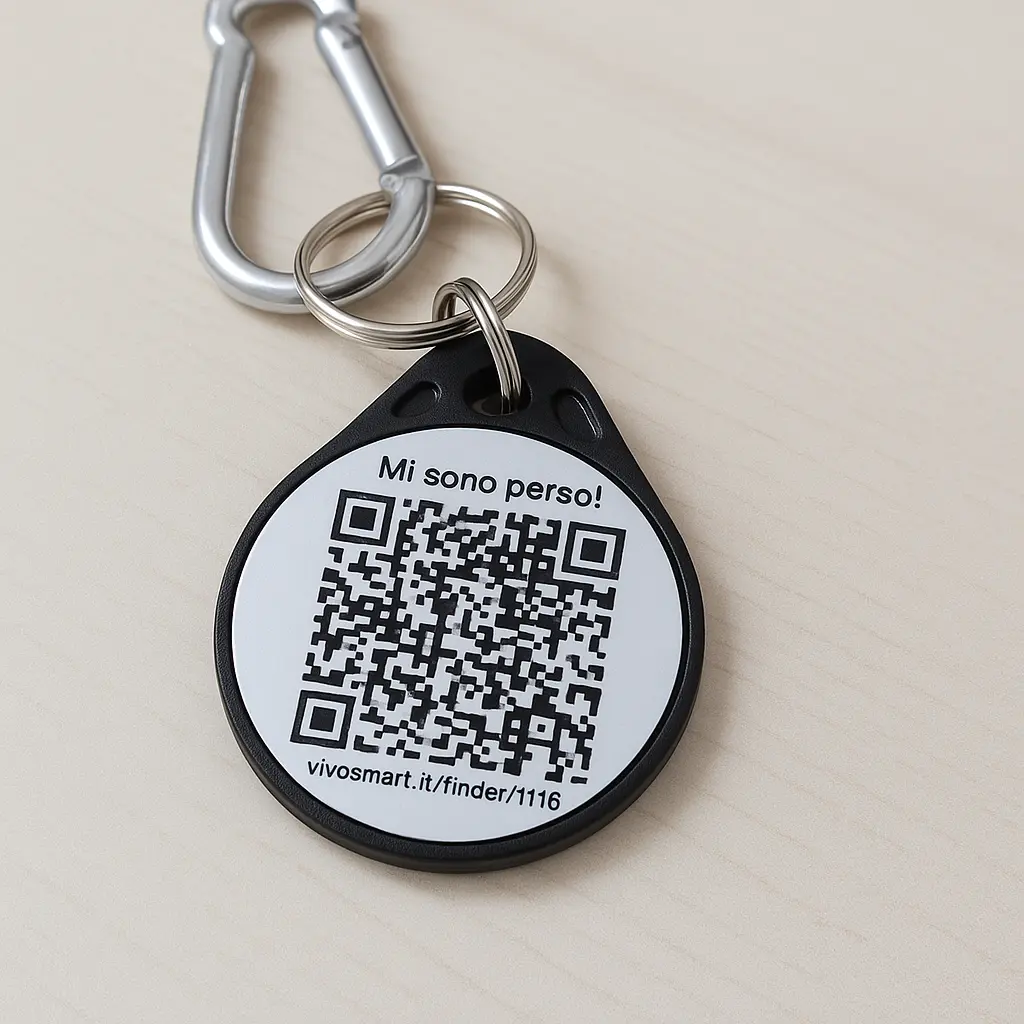 MiTrovi, foto reale retro QR